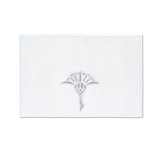 JOOP! Badteppich Cornflower - weiß - Synthetik - 60 cm - 2 cm | Möbel Kraft