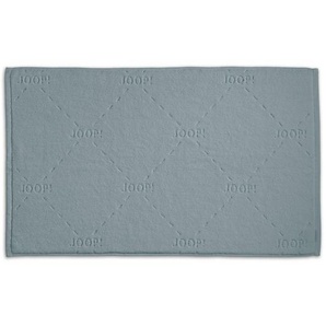 Joop! Badteppich Dash, Grün, Textil, Schriftzug, rechteckig, 65 cm, Made in Germany, für Fußbodenheizung geeignet, Badtextilien, Badematten
