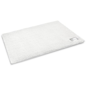 Joop! Badteppich Luxury, Weiß, Textil, rechteckig, 50 cm, Made in Germany, für Fußbodenheizung geeignet, rutschhemmend, Badtextilien, Badematten
