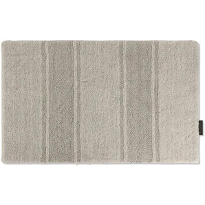 JOOP! Badteppich Vibe - grau - 100% Baumwolle - 90 cm - 2 cm | Möbel Kraft
