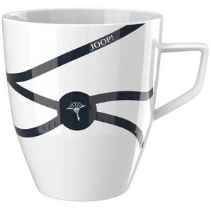 JOOP! Becher - weiß - Porzellan - 8,5 cm - 9,5 cm | Möbel Kraft