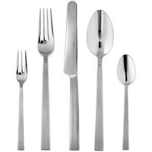 Joop! Besteckset Dining Glamour, Silber, Metall, 30-teilig, 47.1x34.6x4.5 cm, Made in Italy, Essen & Trinken, Besteck, Besteck-Sets