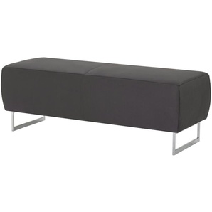JOOP! Bettbank  Cubic Cushion ¦ grau ¦ Maße (cm): B: 146 H: 50 T: 54.0
