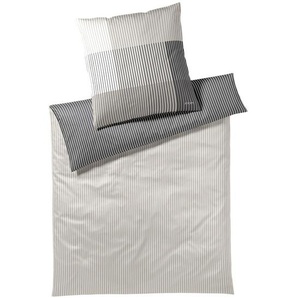 Joop! Bettwäsche Joop! Divided, Grau, Textil, Graphik, 135x200 cm, Oeko-Tex® Standard 100, pflegeleicht, schadstoffgeprüft, weiche und anschmiegsame