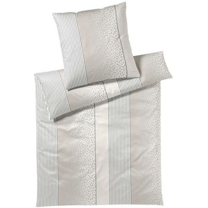 Joop! Bettwäsche Joop! Leo, Creme, Textil, Graphik, 135x200 cm, Oeko-Tex® Standard 100, pflegeleicht, schadstoffgeprüft, weiche und anschmiegsame