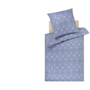 JOOP! Bettwäsche-Set ¦ blau ¦ Maße (cm): B: 135 H: 1