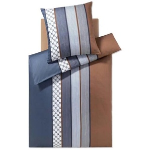 JOOP! Bettwäsche-Set - blau - Materialmix - 135 cm - 1 cm | Möbel Kraft
