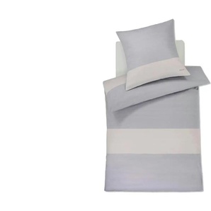JOOP! Bettwäsche-Set - grau - Materialmix - 155 cm - 1 cm | Möbel Kraft