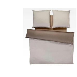 JOOP! Bettwäsche-Set - holzfarben - Materialmix - 200 cm - 1 cm | Möbel Kraft