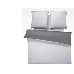 JOOP! Bettwäsche-Set ¦ silber ¦ Maße (cm): B: 200 H: 1