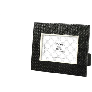 JOOP! Bilderrahmen - schwarz - Kunstleder - 18 cm - 22 cm | Möbel Kraft