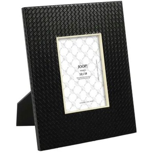 JOOP! Bilderrahmen - schwarz - Kunstleder - 26,5 cm - 31,5 cm | Möbel Kraft