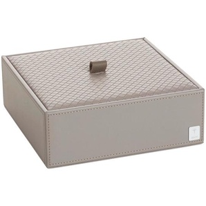 Joop! Box, Beige, Kunststoff, 20.5x7.5x20.5 cm, Ordnen & Aufbewahren, Aufbewahrungsboxen, Aufbewahrungsboxen mit Deckel