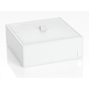 Joop! Box, Weiß, Kunststoff, 20.5x7.5x20.5 cm, Ordnen & Aufbewahren, Aufbewahrungsboxen