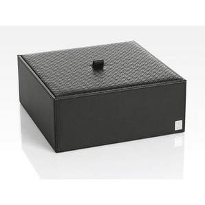 Joop! Box, Schwarz, Kunststoff, 25x9.5x25 cm, Ordnen & Aufbewahren, Aufbewahrungsboxen, Aufbewahrungsboxen mit Deckel
