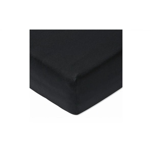 JOOP! Boxspringspannbetttuch Uni - schwarz - Materialmix - 200 cm - 1 cm | Möbel Kraft