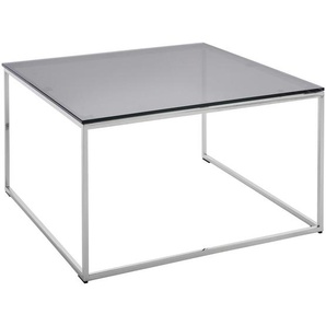 Joop! Couchtisch, Edelstahl, Glas, rechteckig, U-Form, 80x43 cm, lichtecht, einfacher Aufbau, Wohnzimmer, Wohnzimmertische, Couchtische, Glas-Couchtische