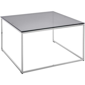 Joop! Couchtisch, Edelstahl, Glas, rechteckig, U-Form, 80x43x80 cm, lichtecht, einfacher Aufbau, Wohnzimmer, Wohnzimmertische, Couchtische, Glas-Couchtische