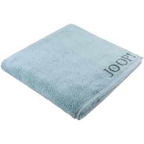 Joop! Duschtuch Classic Doubleface , Grün , Textil , Uni , 80 cm , Made in Germany, Oeko-Tex® Standard 100 , saugfähig, Aufhängeschlaufe, strapazierfähig, durchgefärbt, angenehm weich, hochwertige Qualität , Badtextilien, Bade- & Duschhandtücher
