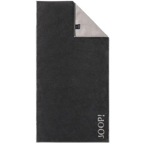 JOOP! Duschtuch J-Divided Doubleface - grau - Materialmix - 80 cm | Möbel Kraft