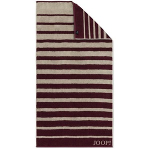 Joop! Duschtuch, Rot, Textil, Streifen, 80 cm, Textiles Vertrauen - Oeko-Tex®, Made in Germany, Oeko-Tex® Standard 100, saugfähig, Aufhängeschlaufe, strapazierfähig, durchgefärbt, Badtextilien, Bade- & Duschhandtücher
