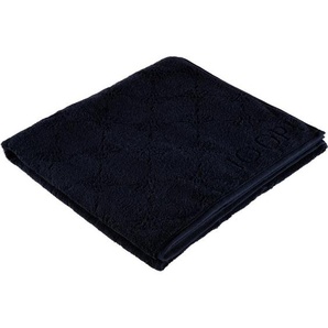 Joop! Duschtuch Uni Cornflower, Schwarz, Textil, Uni, 80x150 cm, Textiles Vertrauen - Oeko-Tex®, Made in Germany, Oeko-Tex® Standard 100, saugfähig,