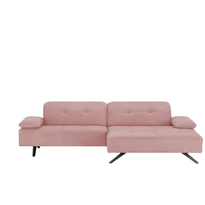 JOOP! Ecksofa 8111 Square ¦ rosa/pink ¦ Maße (cm): B: 282 H: 78