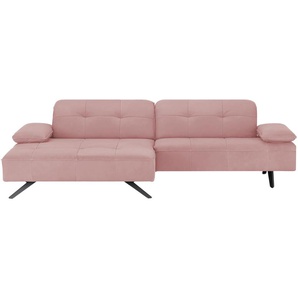 JOOP! Ecksofa   8111 Square  ¦ rosa/pink ¦ Maße (cm): B: 282 H: 78 T: 229.0