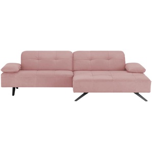 JOOP! Ecksofa  8111 Square ¦ rosa/pink ¦ Maße (cm): B: 282 H: 78