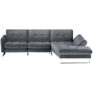 JOOP! Ecksofa mit Relaxfunktion  Move 8152 ¦ grau ¦ Maße (cm): B: 309 H: 112 T: 211.0