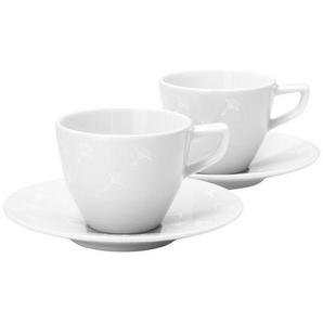 Joop! Espressotassen-Set, Keramik, Blume,Blume, 6.4x11.5x5.0 cm, Kaffee & Tee, Tassen, Espressotassen