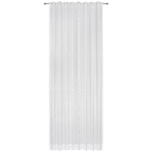 Joop! Fertigvorhang J-Bond, Natur, Weiß, Textil, Uni, 130x250 cm, für Stange und Schiene geeignet, Wohntextilien, Gardinen & Vorhänge, Fertiggardinen, Fertiggardinen