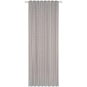 Joop! Fertigvorhang J!Elegance, Grau, Taupe, Textil, Uni, 130x250 cm, für Stange und Schiene geeignet, Wohntextilien, Gardinen & Vorhänge,