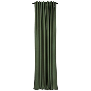 Joop! Fertigvorhang J!Essential, Grün, Olivgrün, Textil, Uni, 130x250 cm, für Stange und Schiene geeignet, Wohntextilien, Gardinen & Vorhänge,