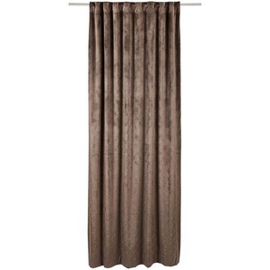 Joop! Fertigvorhang J-Impress, Braun, Textil, Uni, 130x250 cm, für Stange und Schiene geeignet, Wohntextilien, Gardinen & Vorhänge, Fertiggardinen,