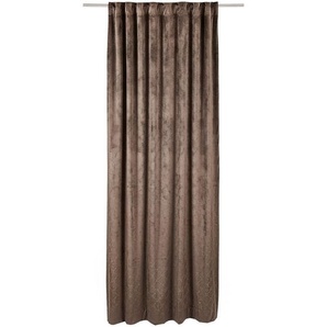 Joop! Fertigvorhang J-Impress, Braun, Textil, Uni, 130x250 cm, für Stange und Schiene geeignet, Wohntextilien, Gardinen & Vorhänge, Fertiggardinen,
