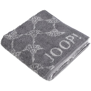 Joop! Handtuch Cornflower, Anthrazit, Textil, Blume, 50x100 cm, Made in Germany, Oeko-Tex® Standard 100, saugfähig, Aufhängeschlaufe, strapazierfähig,