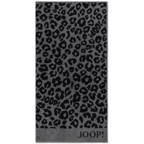 Joop! Handtuch, Graphit, Textil, Animalprint, 50x100 cm, Textiles Vertrauen - Oeko-Tex®, Made in Germany, Oeko-Tex® Standard 100, saugfähig, Aufhängeschlaufe, strapazierfähig, durchgefärbt, Badtextilien, Handtücher
