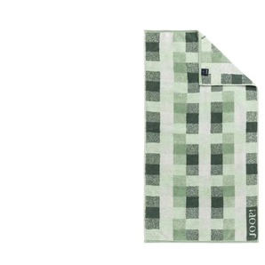 JOOP! Handtuch  J-Vibe Checked - grün - 100% Baumwolle - 50 cm | Möbel Kraft