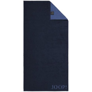 JOOP! Handtuch  JOOP! 1600 Classic Doubleface ¦ blau ¦ 100% Baumwolle ¦ Maße (cm): B: 50