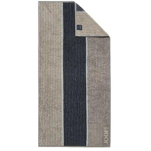 JOOP! Handtuch  JOOP 1658 Streifen ¦ grau ¦ Maße (cm): B: 50