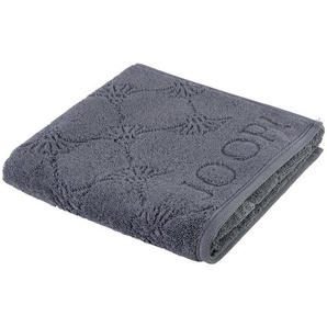 Joop! Handtuch Uni Cornflower, Anthrazit, Textil, Uni, 50x100 cm, Textiles Vertrauen - Oeko-Tex®, Made in Germany, Oeko-Tex® Standard 100,