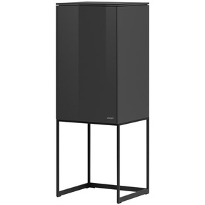JOOP! Highboard  Gloss Cubic ¦ grau ¦ Maße (cm): B: 47,5 H: 128,9 T: 42,4
