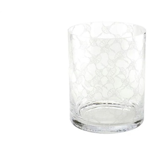 JOOP! Kerzenständer - transparent/klar - Kunstleder - 10 cm - 18 cm | Möbel Kraft