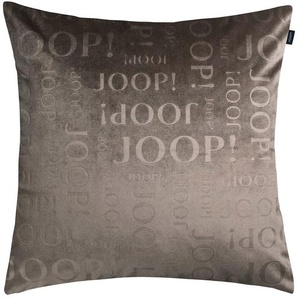 JOOP! Kissen  J-Match - braun - Polyester - 45 cm | Möbel Kraft