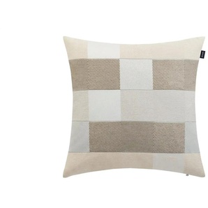 JOOP! Kissen J-Mosaic - beige - Materialmix - 40 cm | Möbel Kraft