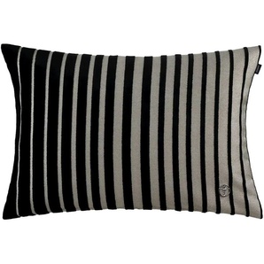 JOOP! Kissen J-Shutter - schwarz - Materialmix - 40 cm | Möbel Kraft
