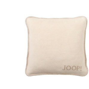 JOOP! Kissen Uni Doubleface   ¦ beige ¦ Maße (cm): B: 50 H: 1