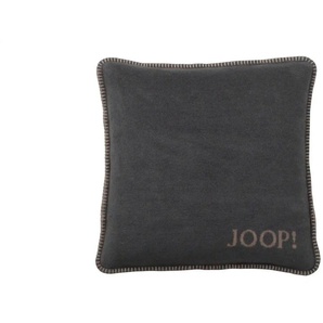 JOOP! Kissen Uni Doubleface   ¦ grau ¦ Maße (cm): B: 50 H: 1
