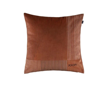 JOOP! Kissenhülle Divided - braun - Materialmix - 50 cm - 1 cm | Möbel Kraft